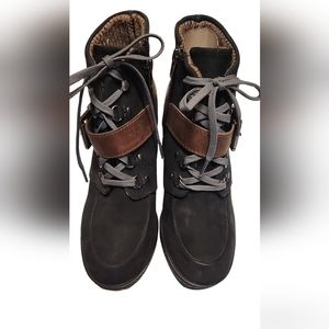 Nicole Black Sylvie Hiking Shoe/Ankle Boot 6.5
